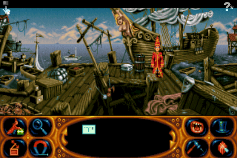 Screenshot Simon the Sorcerer 2: El león, el mago y el armario Screenshot Simon the Sorcerer 2: El león, el mago y el armario