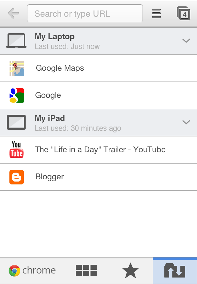 iPhone Screenshot 1